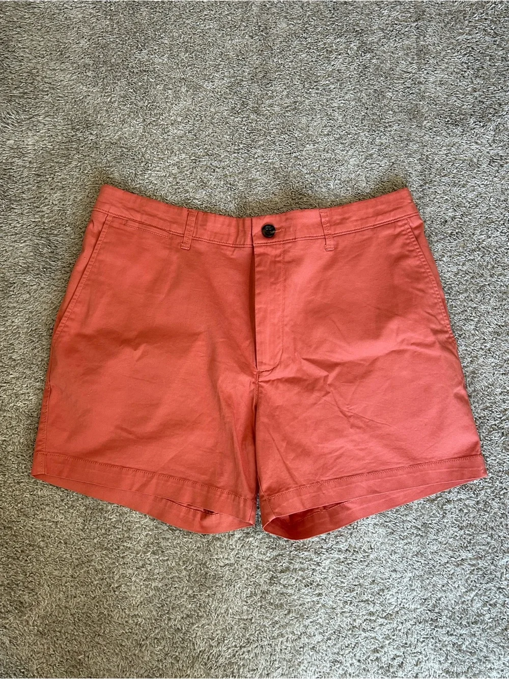 Goodfellow & Co Coral Flat-Front Men's Chino Shorts
